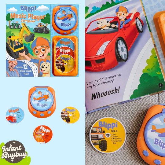 Blippi: Music Player Storybook