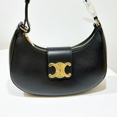 Celine Medium Ava Triomphe Bag Black