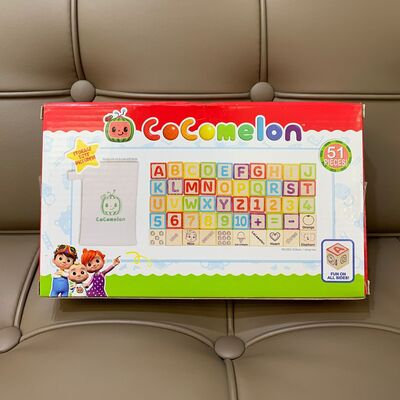 CoComelon 51-Piece Classic ABC Wooden Block Set