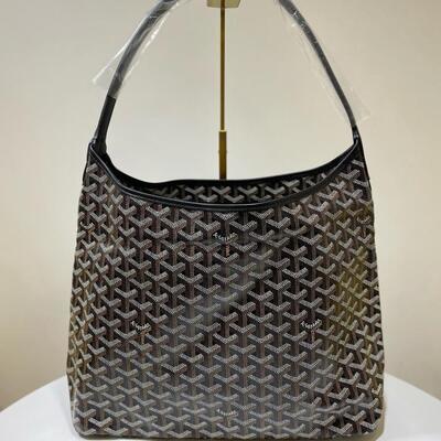 Goyard Boheme Hobo Black Black