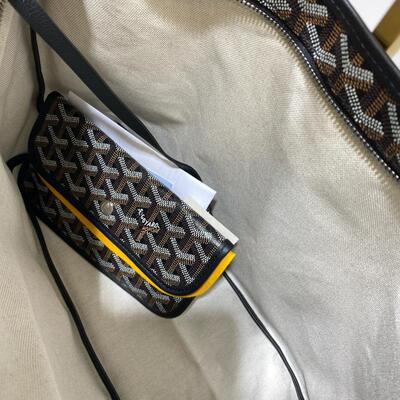 Goyard Boheme Hobo Black Black