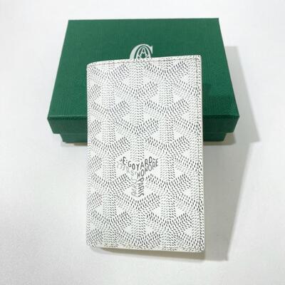 Goyard Saint-Pierre Card Wallet White