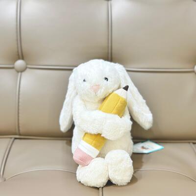 Jellycat Bashful Bunny with Pencil 兔 鉛筆