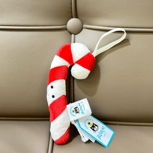 Jellycat Festive Folly Candy Cane 拐杖糖 掛飾