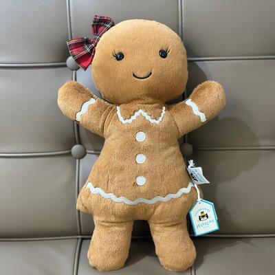 Jellycat Jolly Gingerbread Ruby Large 薑餅人