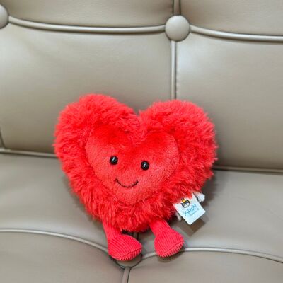 Jellycat Valentine Amuseables Beatie Heart Small