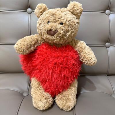 Jellycat Valentine Bartholomew Bear HeartThrob