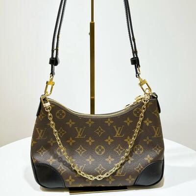 LV Boulogne Bag Monogram Canvas Black