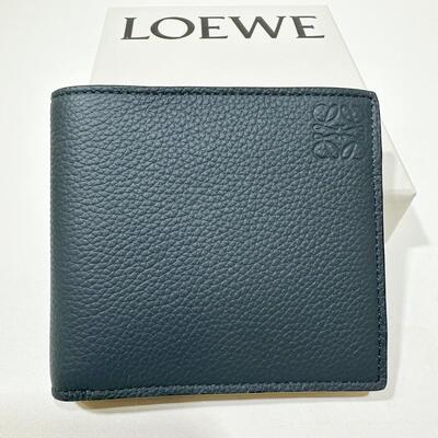 Loewe Mens Bifold Wallet Onyx Blue