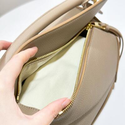 Loewe Small Puzzle Edge Bag Sand