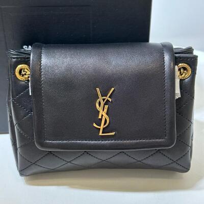 YSL Mini Nolita Bag Black