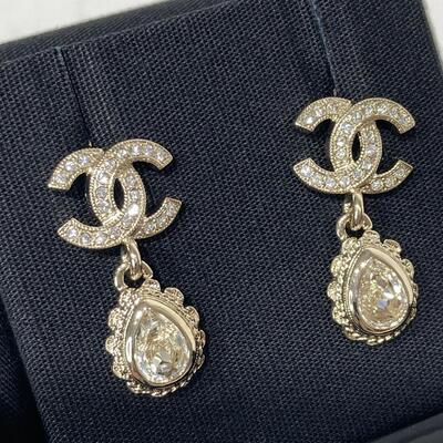 Chanel Classic Earring with Water Drop