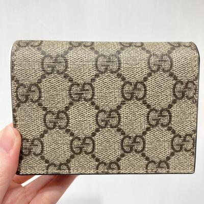 Gucci GG Marmont Canvas Wallet Pink